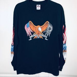 Patriotic Long sleeve tee